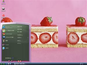 草莓蛋糕电脑主题