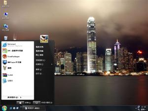 香港夜景电脑主题