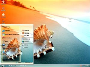 沙滩贝壳电脑主题